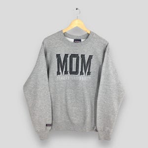 Vintage Purdue Universität Sweatshirt Medium Purdue Universität Mom Gedruckt Logo Rundhalsausschnitt Purdue College Pullover Purdue Boilemaker Pullover M