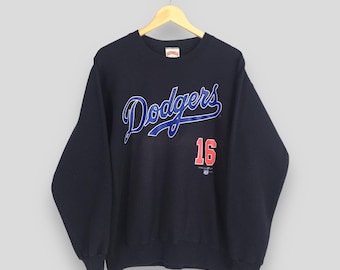 Vintage Los Angeles Dodgers MLB Sweatshirt Medium Dodgers Hideo Nomo #16 Crewneck LA Dodgers Baseball Team Pullover Dodgers Sweater Size M