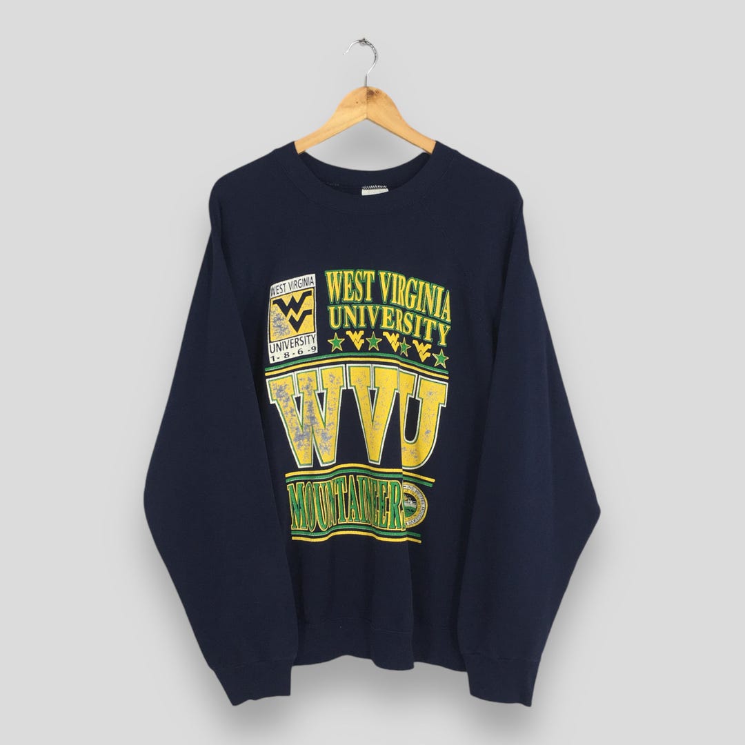 Crew Neck Wvu Sweatshirt Amazon Ladies West Virginia Clothing