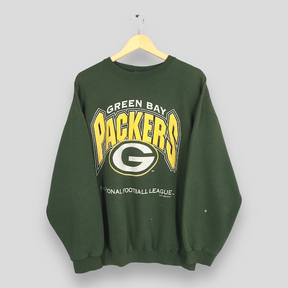 Vintage 90s Green Bay Packers Football NFL Sweatshirt Xlarge