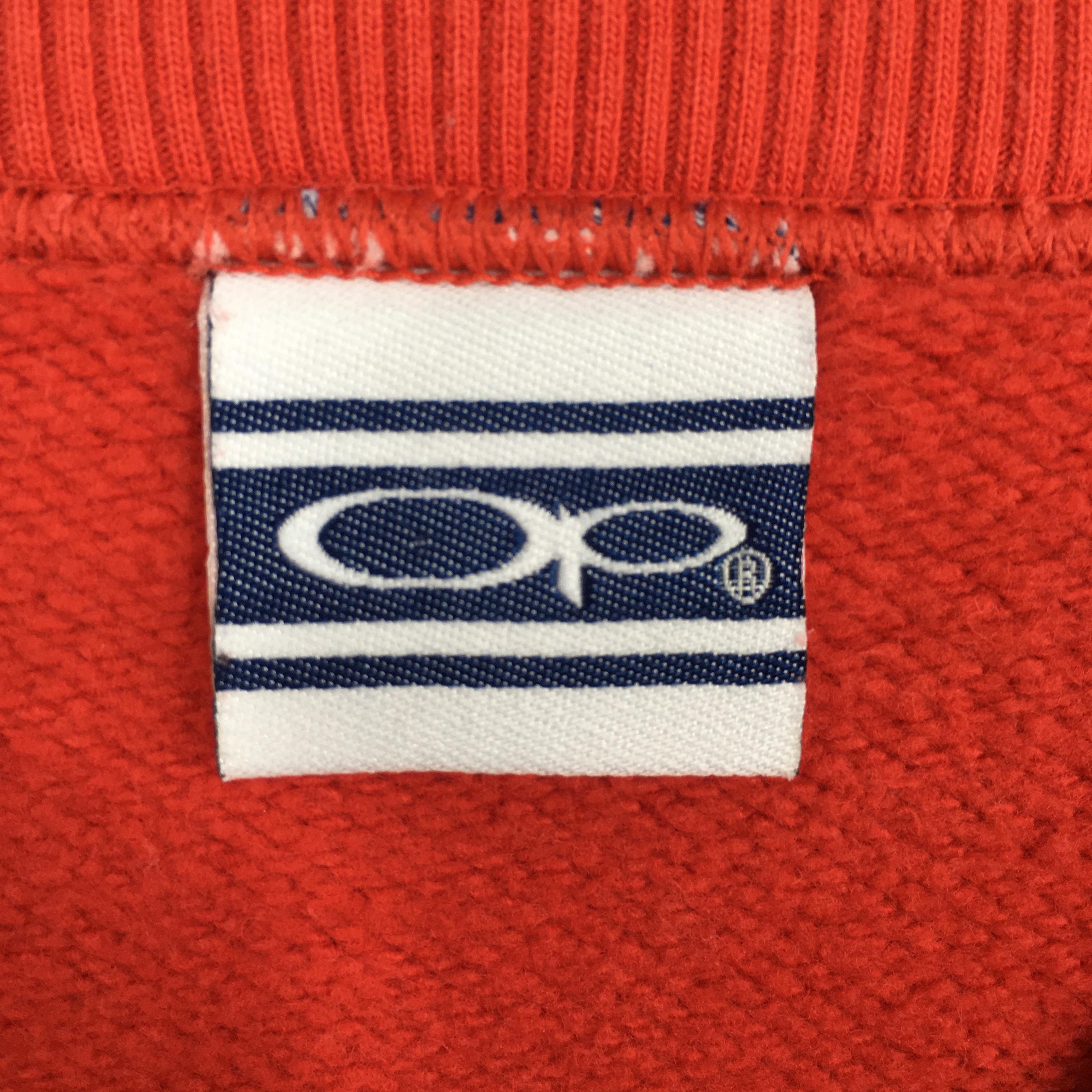 Vintage 90's OP Ocean Pacific Surfing Red Sweatshirt Medium
