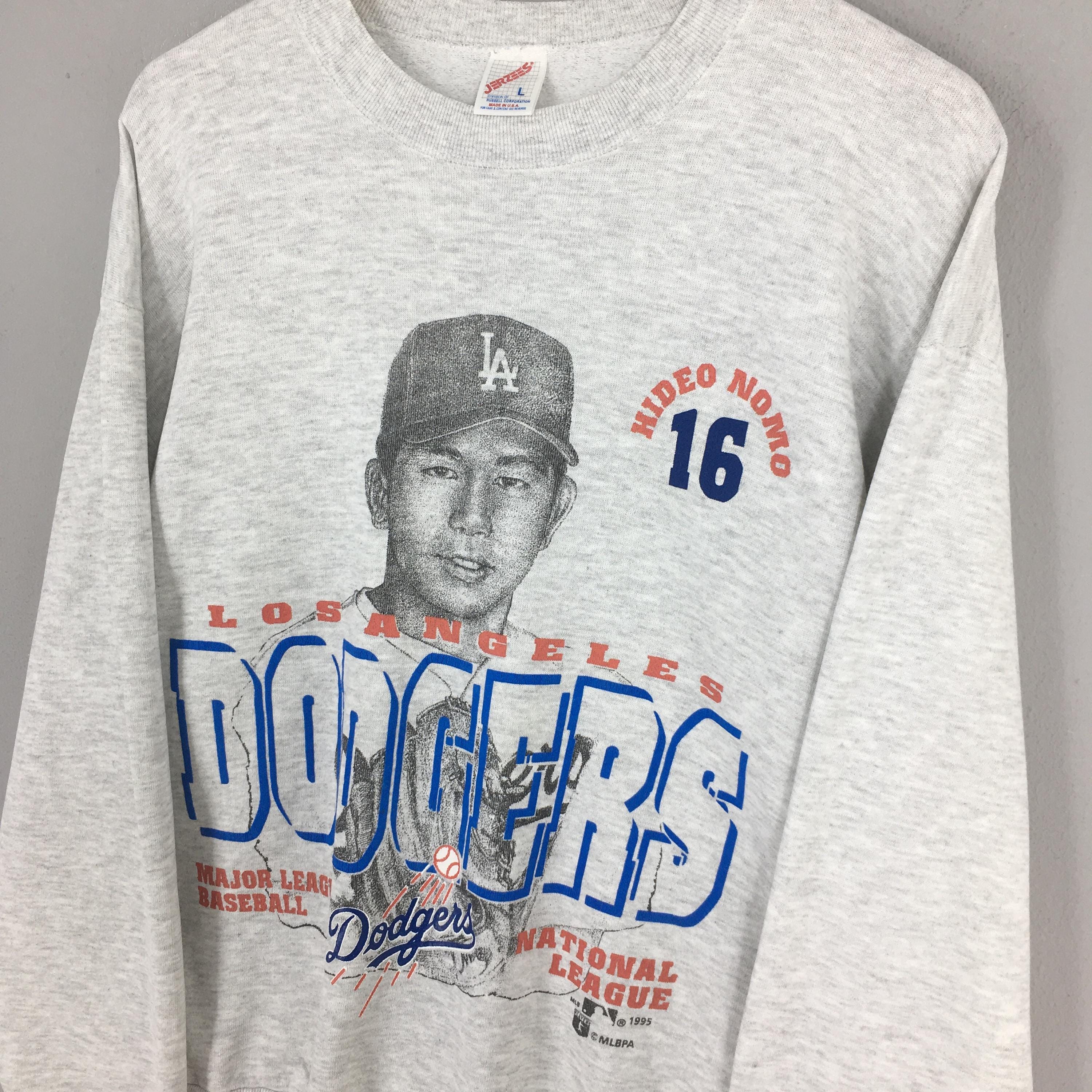 ヴィンテージ 90年代 ロサンゼルス ドジャース MLB グレー スウェット 