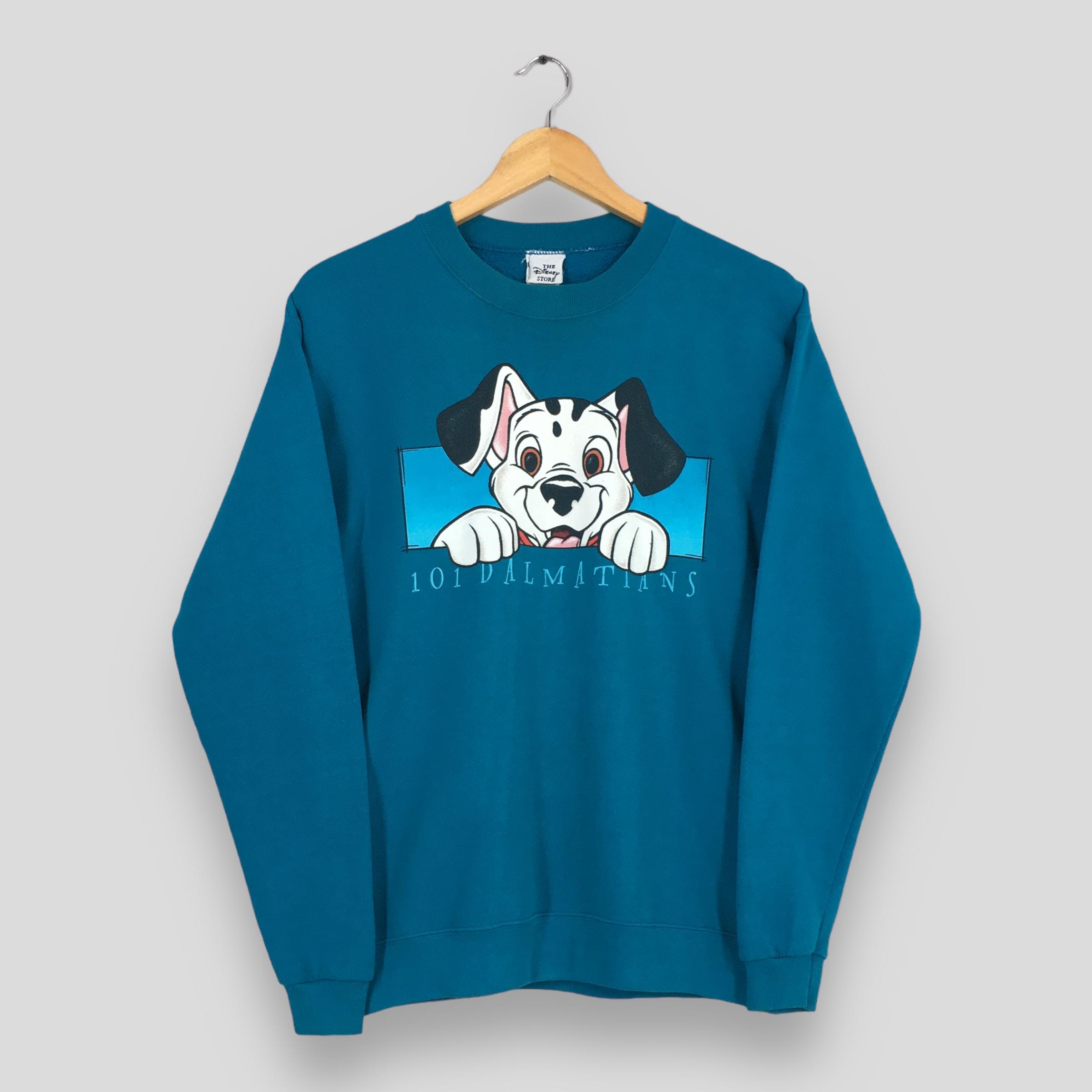 Vintage 101 Dalmatians Dog Cartoon Sweatshirt Xsmall 101