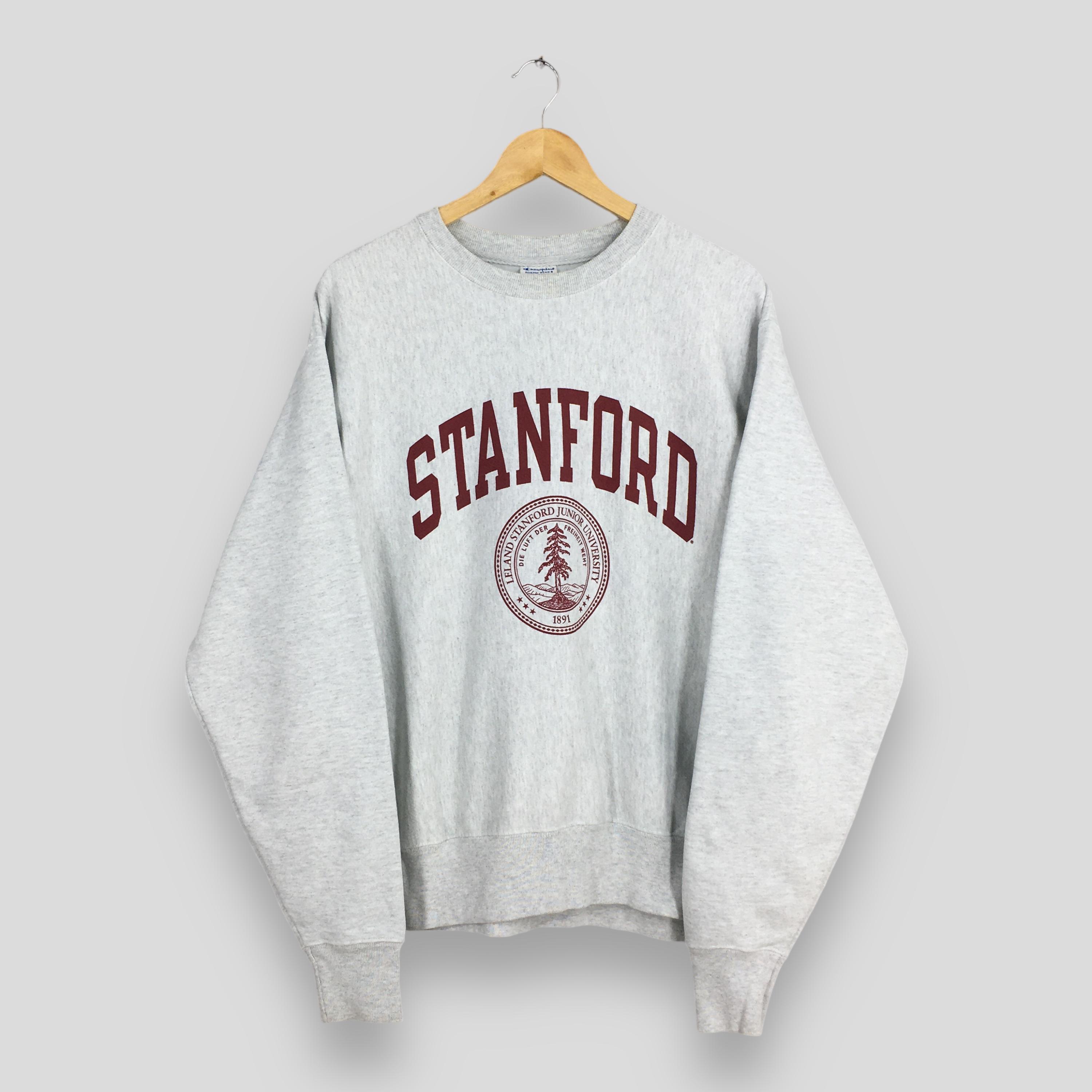 Vintage Leland Stanford University Gray Sweatshirt Large Stanford