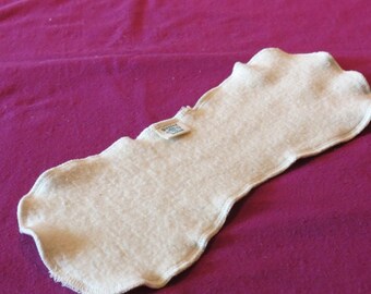 Cloth Diaper liner- Organic Cotton/Hemp Fleece, size Medium