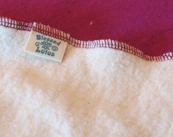 Cloth Diaper- Organic Cotton/Hemp Fleece, size LARGE