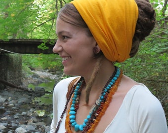 Organic Cotton/Hemp Head Wrap or Scarf