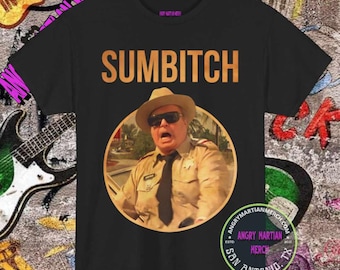 Sumbitch Sheriff Buford T Justice Smokey & The Bandit Movie T Shirt