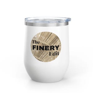 Custom Elegant Wine Tumbler, Insulated Drinkware, Perfect Gift for Wine Lovers, Bridal Showers, Celebrations, Customizable
