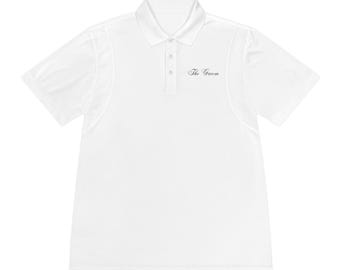 Personalized Men's Sport Polo Shirt, the Groom Polo, Wedding