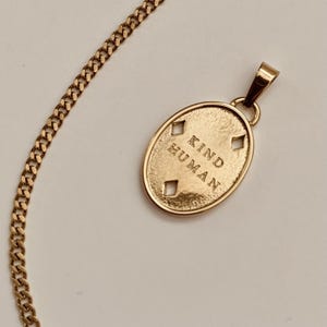 Collar de hombre amable - Oro