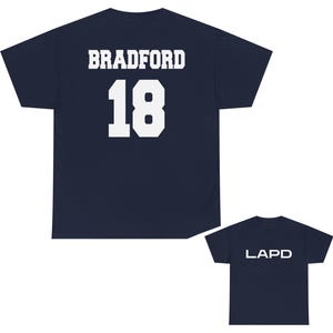 Bradford 18 Shirt / Chen 19 Shirt / Chenford 98 Shirt / Der Rookie Shirt, LAPD Shirt, LAPD Shirt, Los Angelesstiftung, lustiges Shirt
