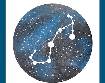 Scorpio Constellation Art Print