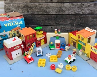 Fisher Price Main Street Village Little People 997 Box INCOMPLETE