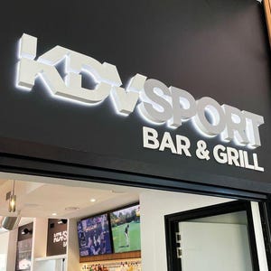 Letreros para escaparates, letreros comerciales personalizados, letreros con logotipo para tiendas al aire libre, letreros con letras LED iluminadas, letreros para salones de belleza, letreros con logotipo para pared, letreros con halo iluminado