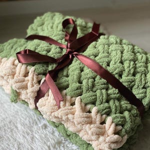 Couverture pour bébé faite main, couverture pour bébé au crochet, cadeau de baby shower, décoration de chambre de bébé, couverture pour bébé au crochet, couverture pour bébé en tricot, couverture pour poussette en tricot