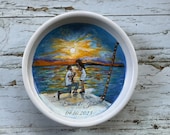 Hand Painted Ring Dish From Your Photo