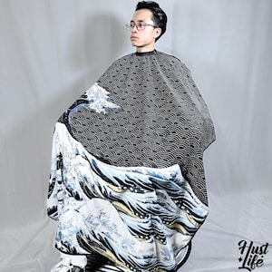 Tsunami™- Premium Barber Salon Hair Cape