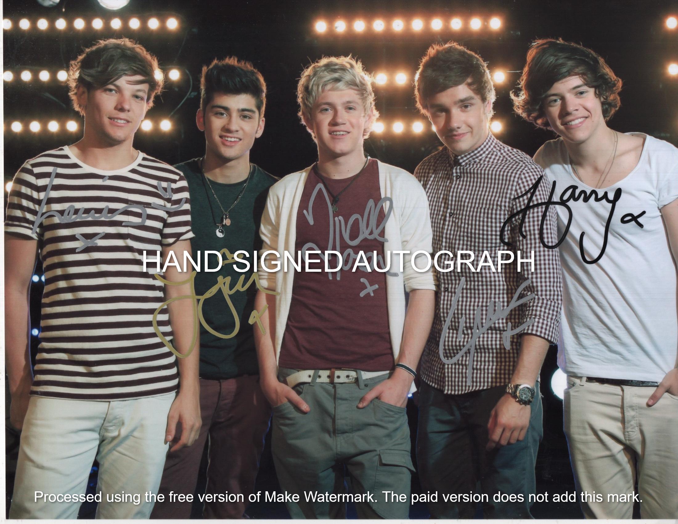 One Direction Memorabilia - Etsy