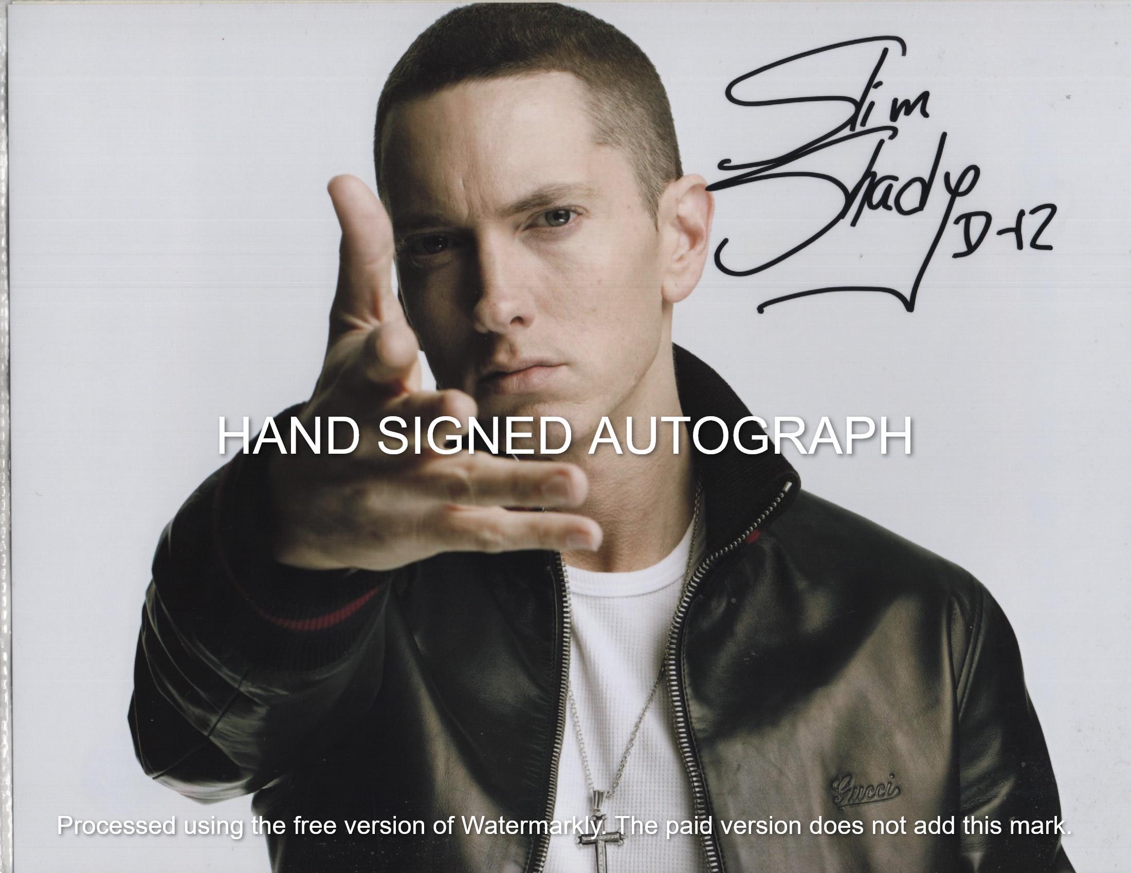 Eminem autograph - Etsy 日本