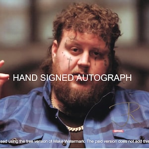 JELLY ROLL AUTOGRAPH Hand Signed 8 1/2 x 11 Color Photo With Coa