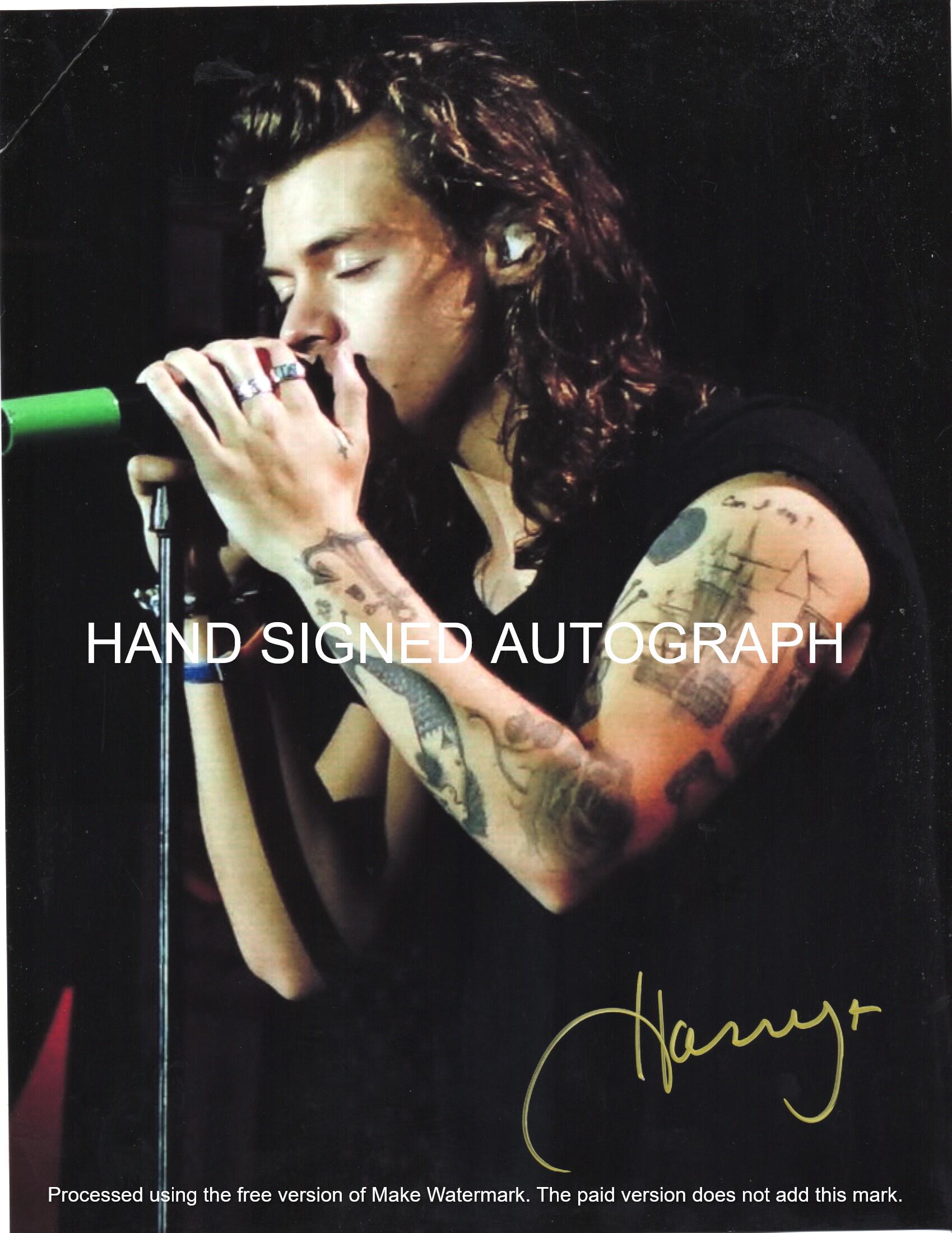 Liam Payne INROCK 直筆サイン色紙 Liam Payne signature