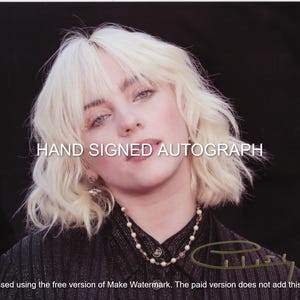ビリー・アイリッシュ　直筆サイン入りCD　超希少 2025年最新】billie eilish サインの人気アイテム - メルカリ