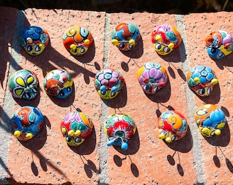 Mini Talavera ladybugs