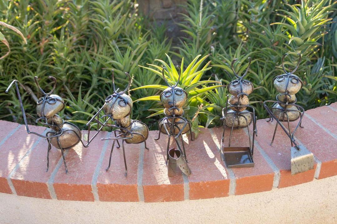 Large Metal Ant Worker - Etsy