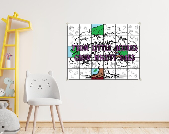 Growth Mindset Bulletin Board | Collaborative Coloring Poster for the ...