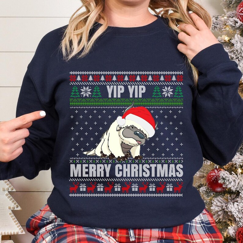 The Last Airbender Sweatshirt, Sky Bison Flying Bison Air Bison Appa