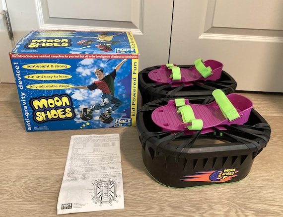 Vintage Moon Shoes 2000 Hart Toys w/ Original Box Y2K Nostalgia
