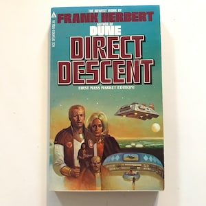 Direct Descent Paperback Frank Herbert 80s Mass Market Science Fiction