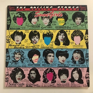 The Rolling Stones - Some Girls LP 1978 70s Rock & Roll Rolling Stones Records