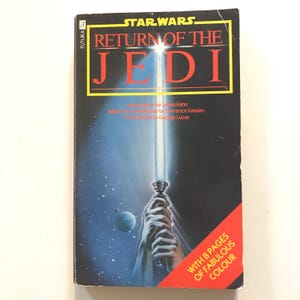 Star Wars Return of the Jedi Movie Tie-in Novel by James Kahn 1983 1st Print Paperback