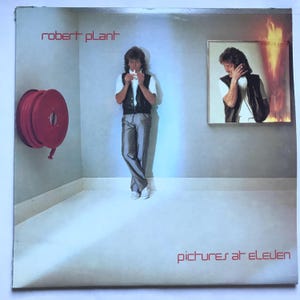 Robert Plant - Pictures at Eleven LP 1982 Swan Song Canada 80s Pop Rock Album