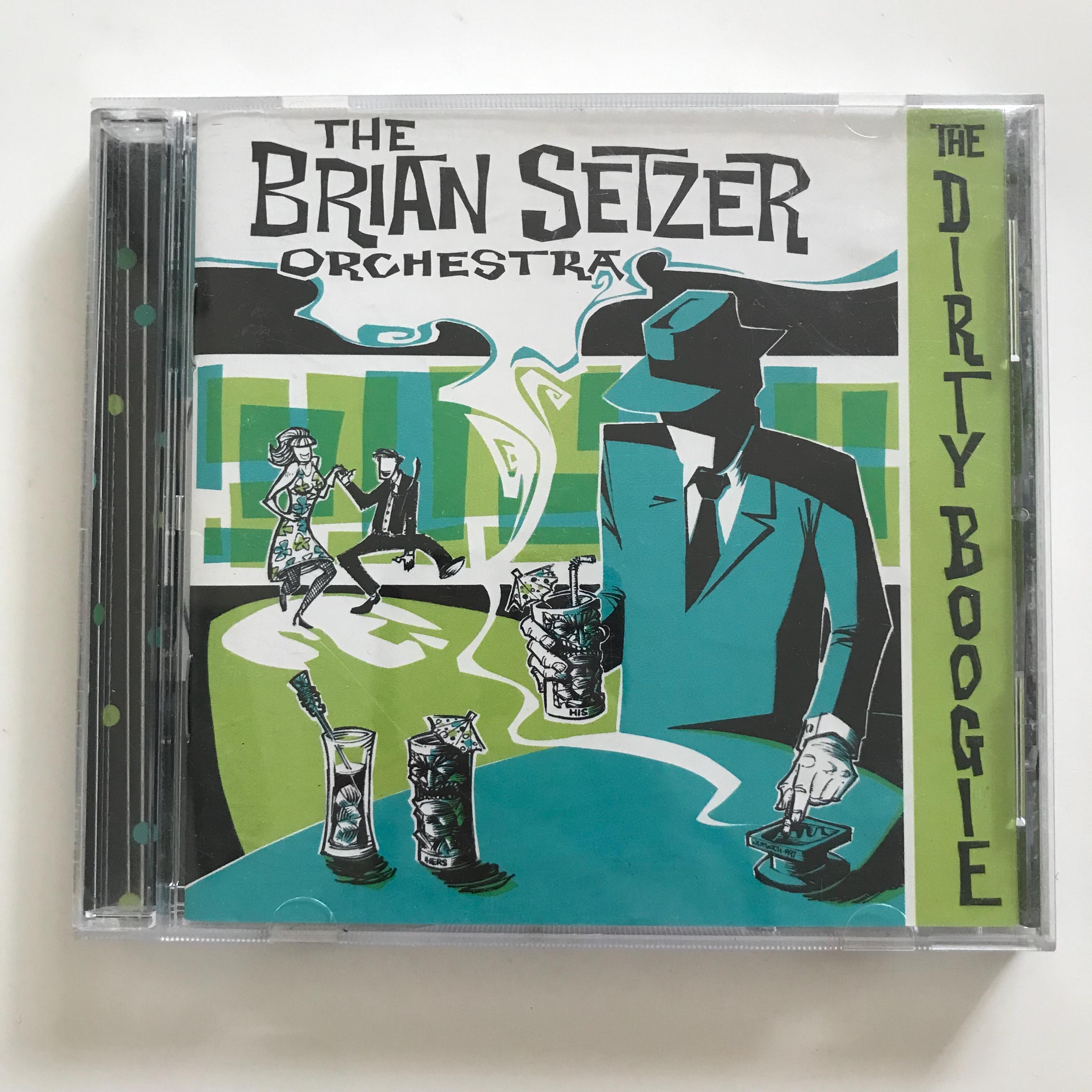 The Brian Setzer Orchestra - the Dirty Boogie CD 1998 Swing The Brian Setzer Orchestra - the Dirty Boogie CD 1998 Swing