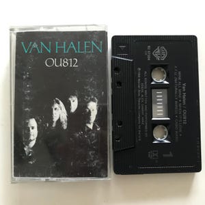 Vintage Van Halen - OU812 Cassette Tape 80s Hard Rock Classic