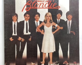 Blondie - Parallel Lines LP 1978 Chrysalis Canada 70s New Wave Pop Rock VG+