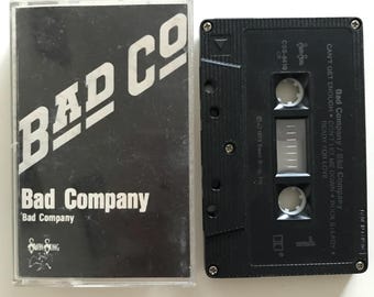 Bad Co. - Bad Company Cassette Tape 1974 WEA Music Canada 70s Classic Rock
