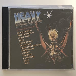 Vintage Heavy Metal Soundtrack CD 1981 Cult Film Rock & Roll Nostalgia