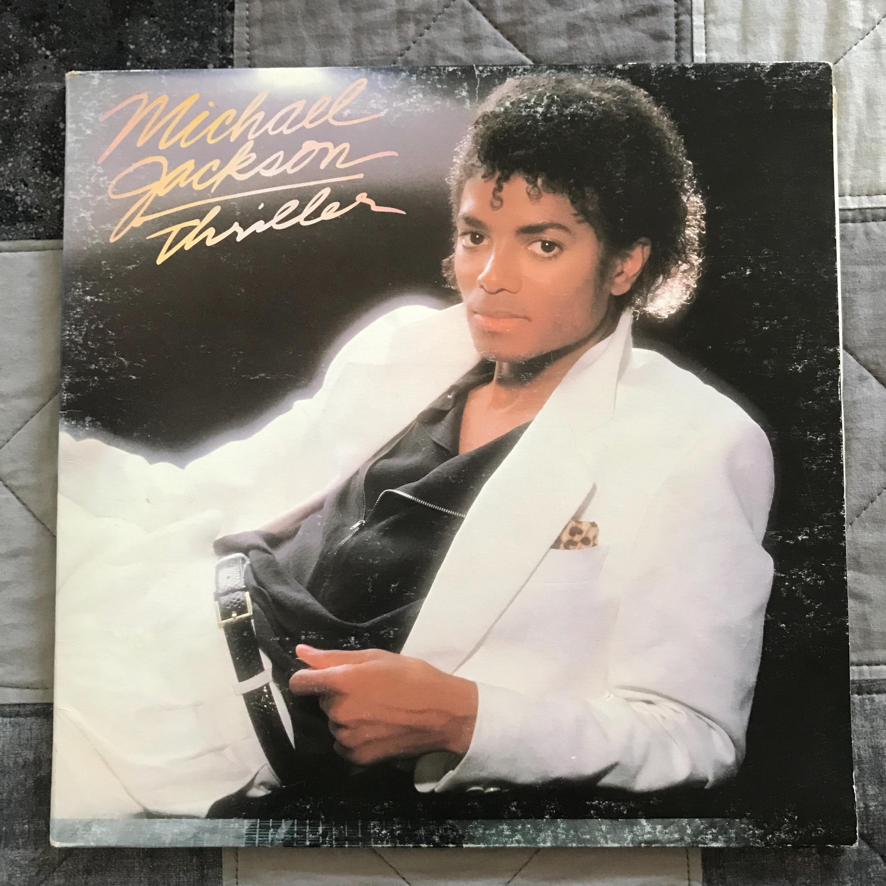 Michael Jackson - Thriller LP 1982 CBS Epic Canada Gatefold 80s  