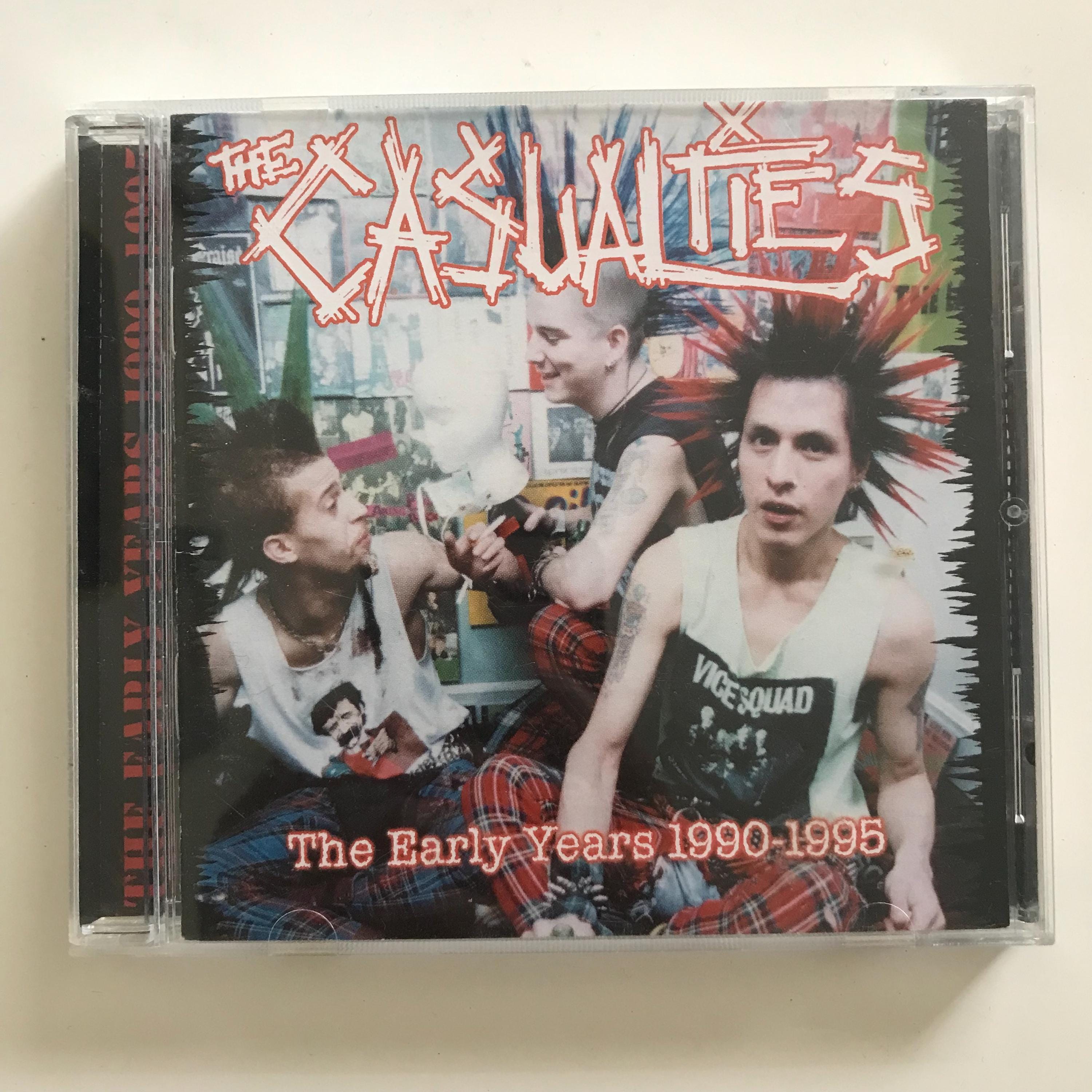 The Casualties - the Early Years 1990-1995 CD Punkcore Records 90s 