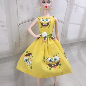 Spongebob Dress for Kids - Etsy Spongebob Dress for Kids - Etsy