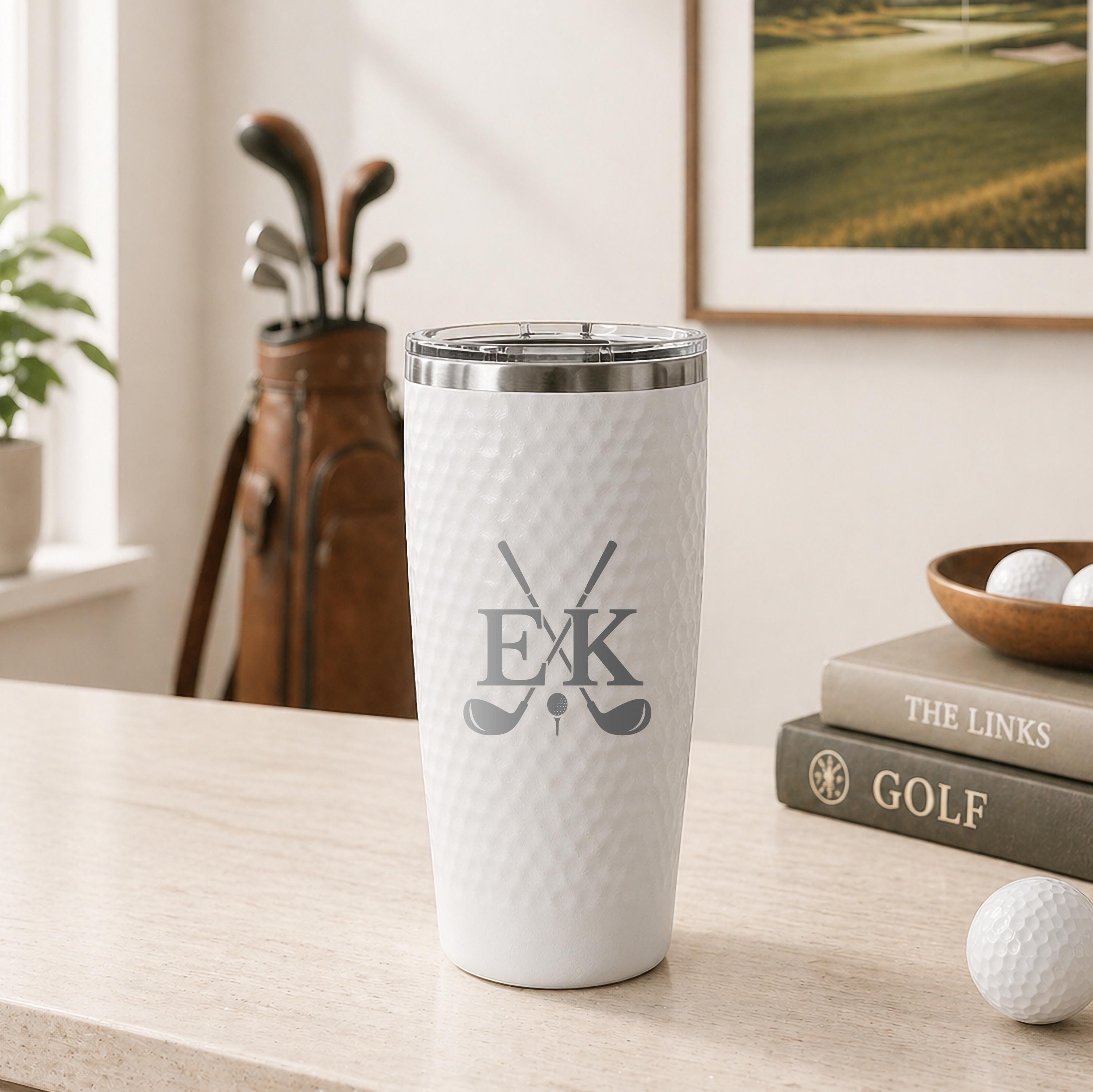 Golf R Cups Golf Cup, Personalized Tumbler With Monogram, 20 Oz Insulated Cup for ...