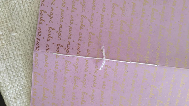 A handmade Bible study journal with a faith-inspired design. The cover features hand-lettered scripture, floral accents, and soft pastel tones. Inside, the journal includes lined, dotted, and blank pages for note-taking, prayer journaling, and reflection. Divider tabs help organize scripture studies, sermon notes, and daily devotions. Ideal for personal use or gifting, this thoughtful journal encourages spiritual growth and creativity.