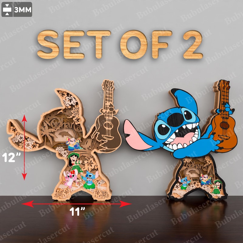 Wooden Cartoon Characters - Etsy