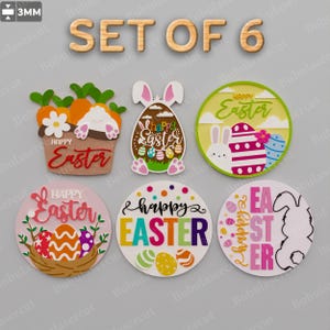 Cartello di benvenuto del coniglietto pasquale SVG, file tagliati al laser per appendino della porta di Pasqua, coniglietto pasquale SVG, Pasqua SVG, cartello della porta di buona Pasqua, decorazioni pasquali /B799