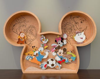 Mouse head Sport Multilayerss Laser Cut File,Mouse Multilayers,Mouse head Sport,Multilayers svg, Mouse Glowforge,Cartoon Characters svg,P178