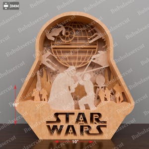 Movie Characters Multilayers Laser Cut File, Characters Multilayers, Movie Characters Glowforge, Multilayers svg, Movie Characters svg, P99